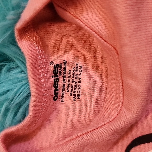 Onsies PREEMIE Bunny diaper shirt - Picture 2 of 3